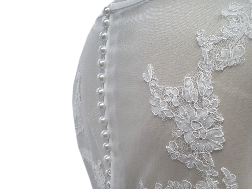 Guziki perełki - inspiracja