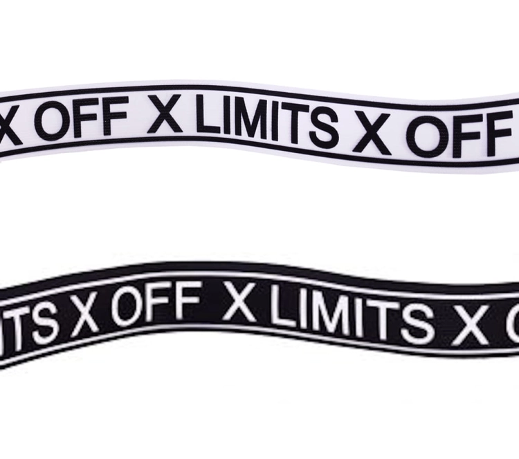 Taśma rypsowa - Lampas LIMITS X OFF - 40 mm