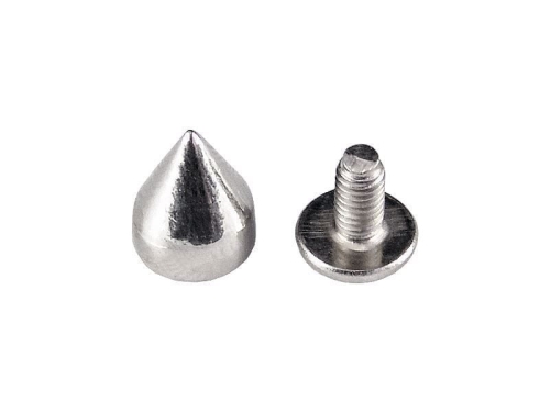 Ćwieki stożki metalowe (9mm x 7mm)