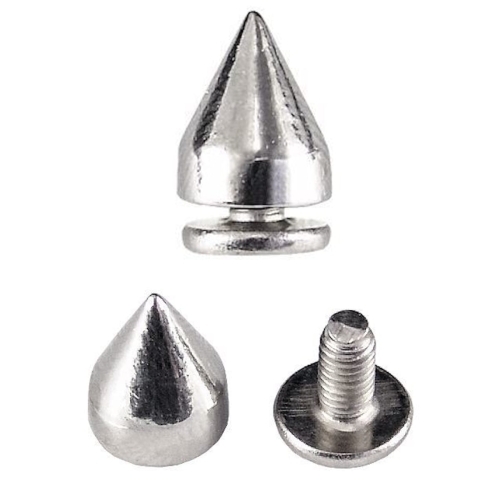 Ćwieki stożki metalowe (9mm x 7mm)