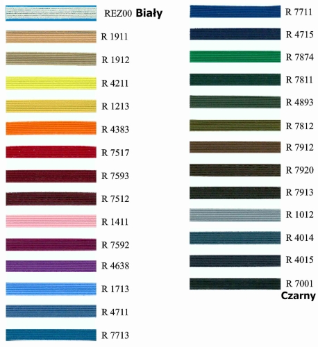 Gumonić - kolorystyka