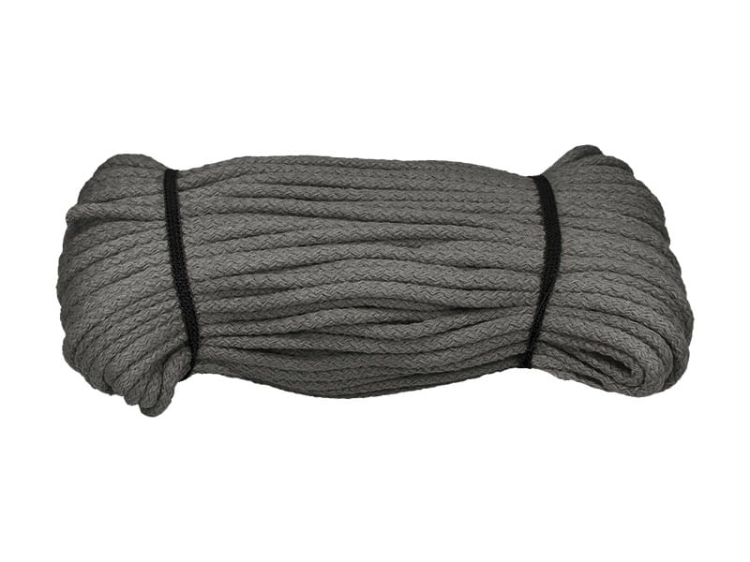 Sznurek bawełniany - 5 mm - 1633 - Metal