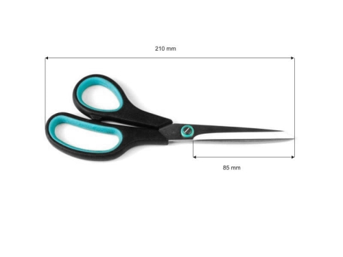 Nożyczki krawieckie - wymiary