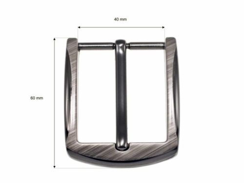 Klamra do paska - metalowa - 40 mm - wymiary