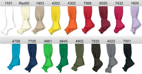 Sznurek bawełniany płaski pleciony - 12 mm