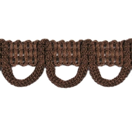 Taśma ozdobna - 16 mm - Jasny brązowy