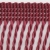 Frędzle ozdobne - 60 mm - Jasne bordo