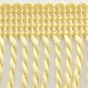 Frędzle ozdobne - 60 mm - Krem