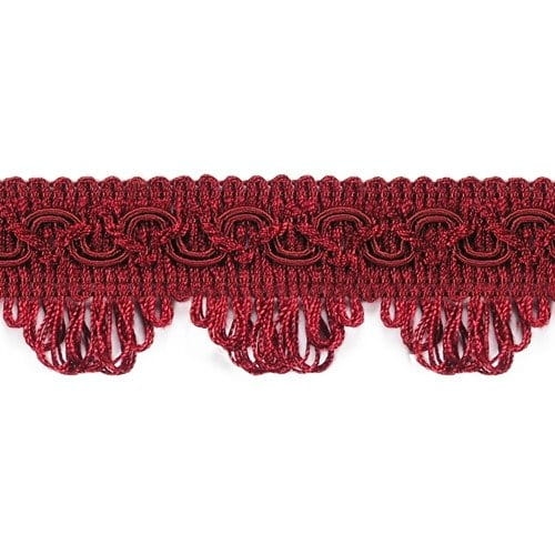 Taśma ozdobna - 35 mm - Jasne bordo