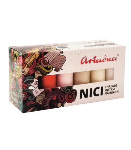 Basic - Zestaw Nici Ariadna - 12 szpulek