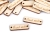 Etykieta metka drewniana "Hand Made" - Naturalny