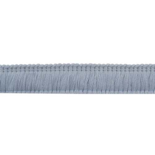 Frędzle bawełniane - 30 mm - Szary błękit