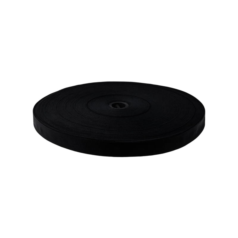 Taśma rypsowa - Czarna