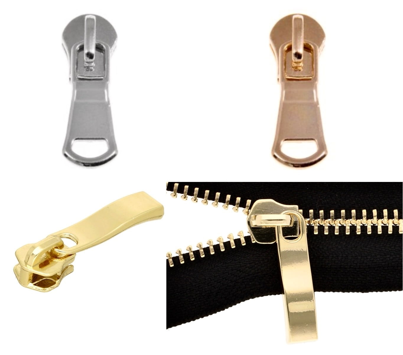 Suwak do zamka metalowego '5'