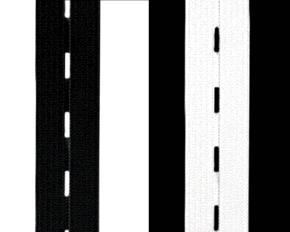 Guma z dziurkami na guziki (15mm - 30mm)