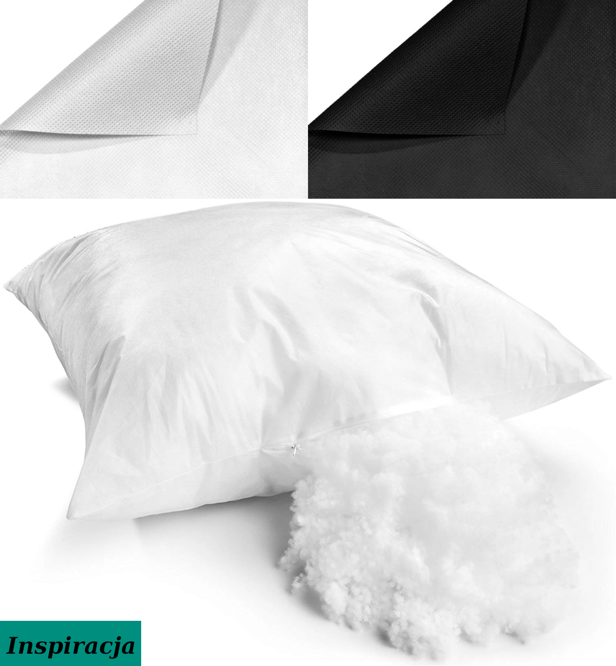 Materiał na wkład do poduszek
