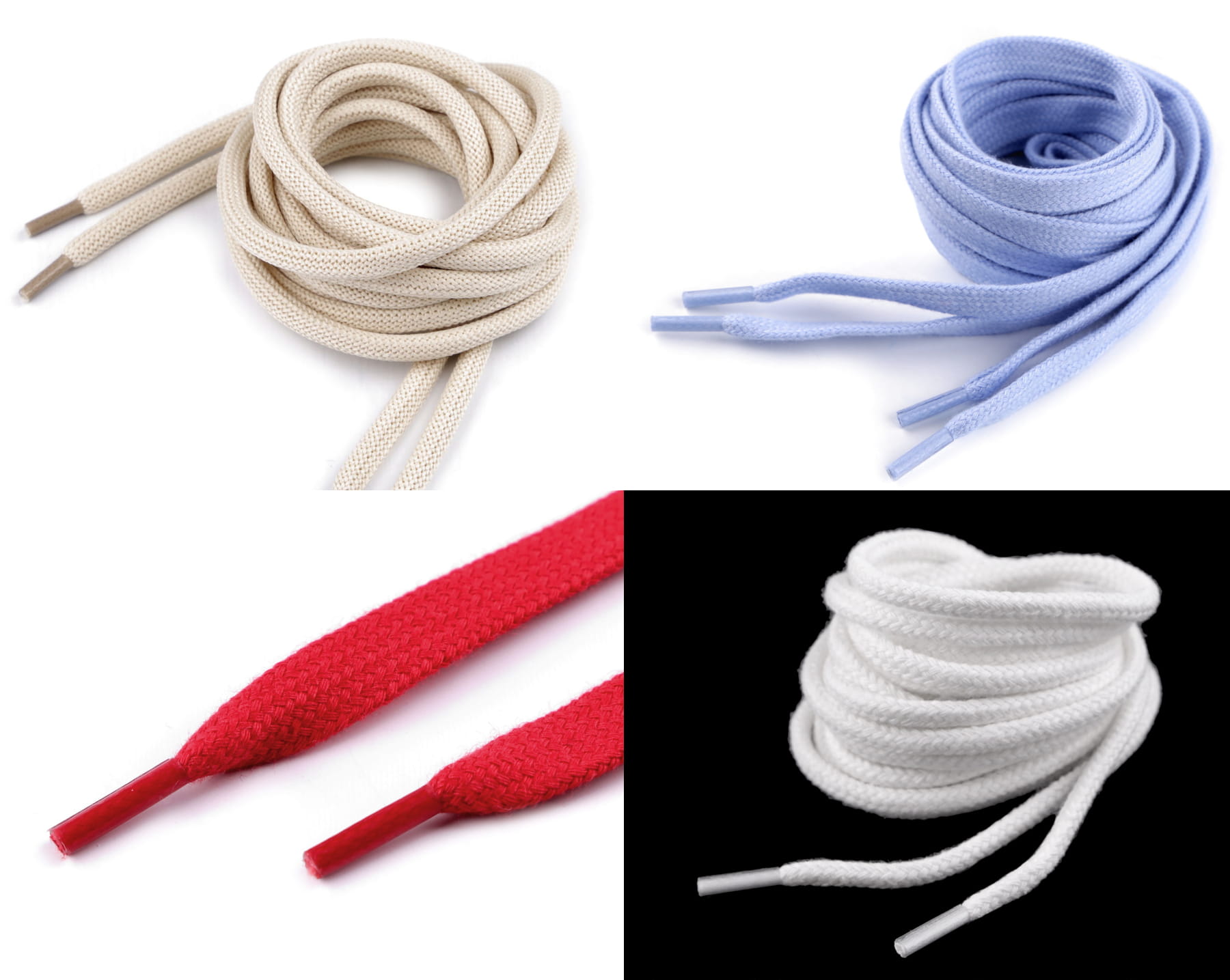 Sznurówki do butów i kapturów bluz