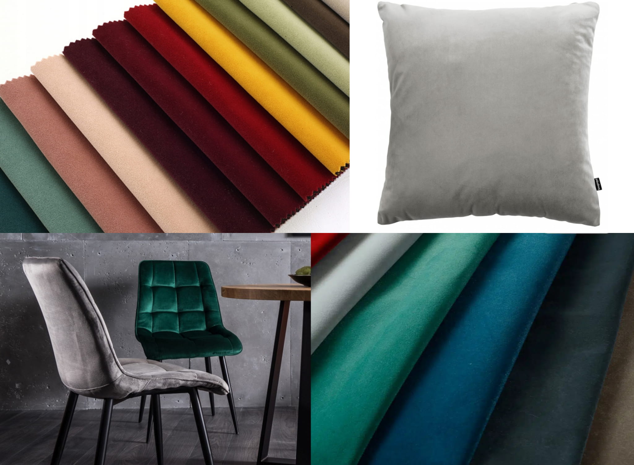 Tkanina Velvet - Welur obiciowy