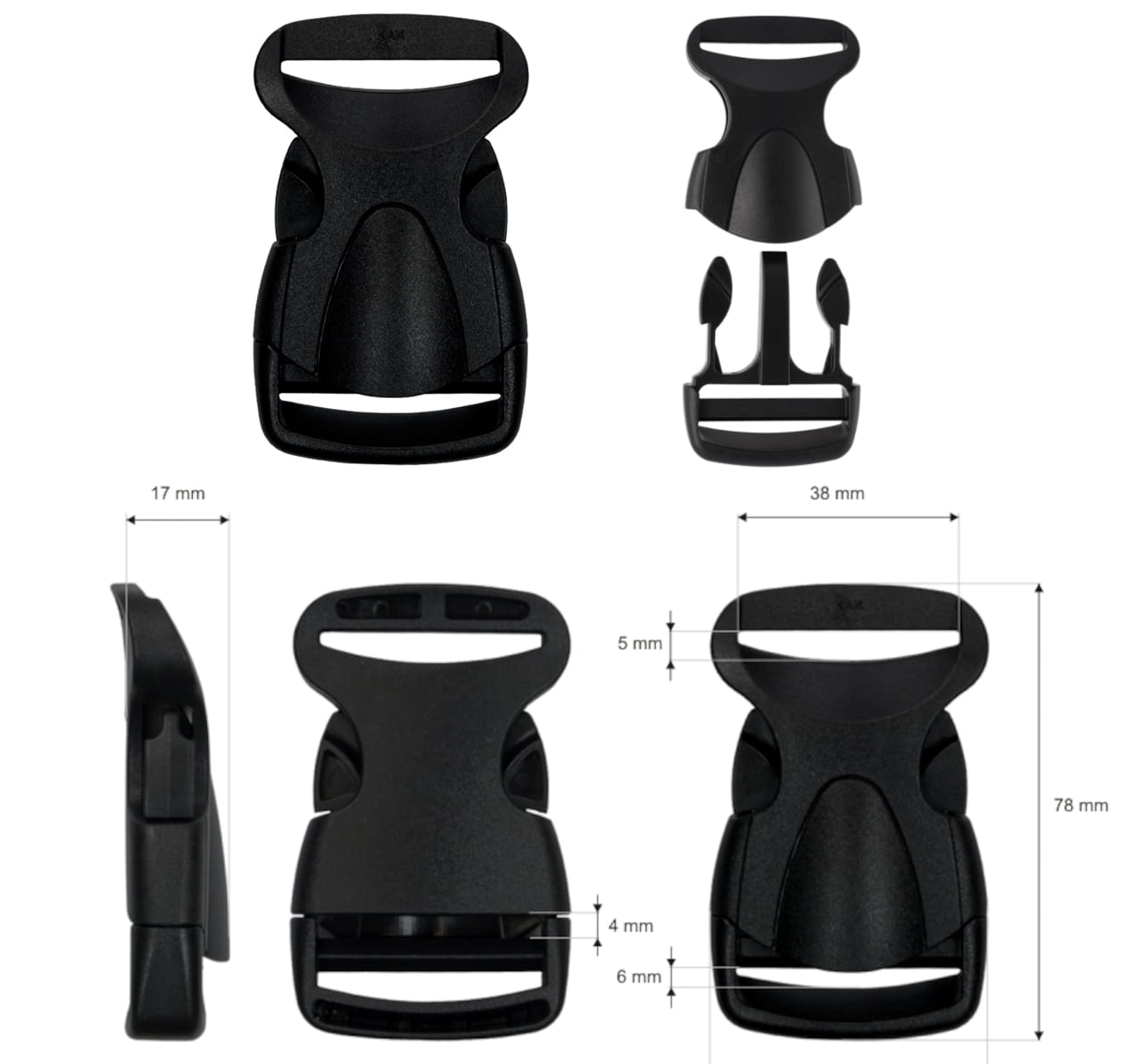 Klamra plastikowa - Premium (20mm - 50mm)