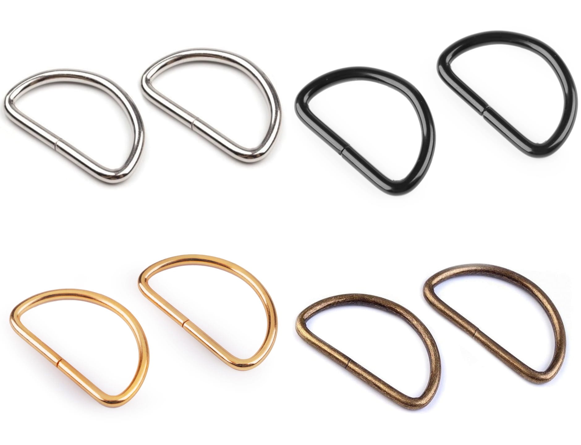 Półkółko metalowe (10 - 50 mm)