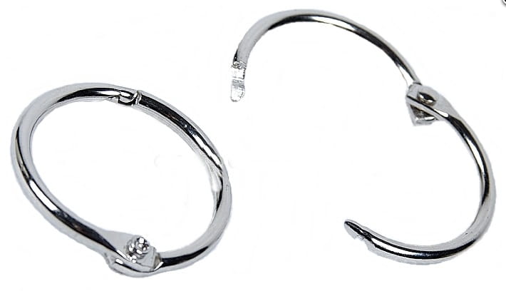 Kółko metalowe otwierane