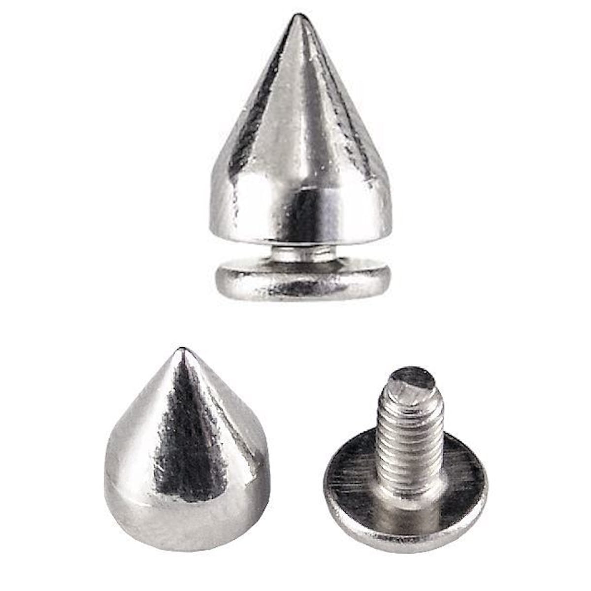 Ćwieki stożki metalowe (9mm x 7mm)