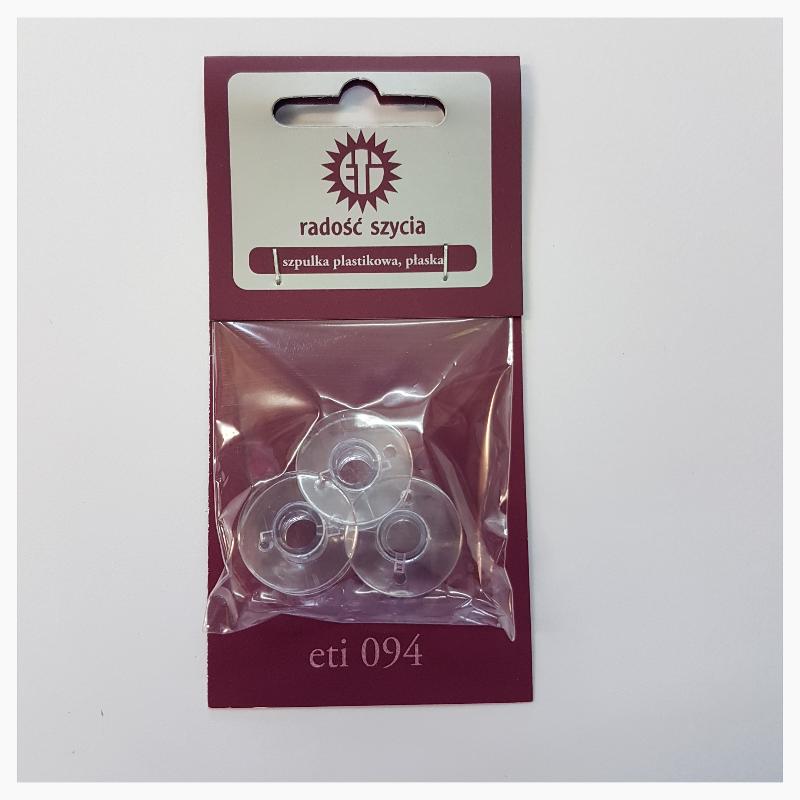 Szpulki do maszyny domowej - plastikowe (płaskie)
